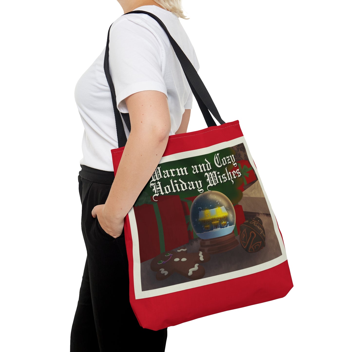 Merry Krampus Tote Bag (Color)