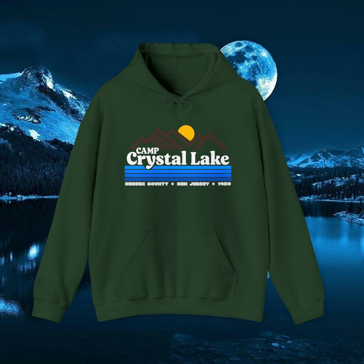 Camp Crystal Lake Hooded Sweatshirt