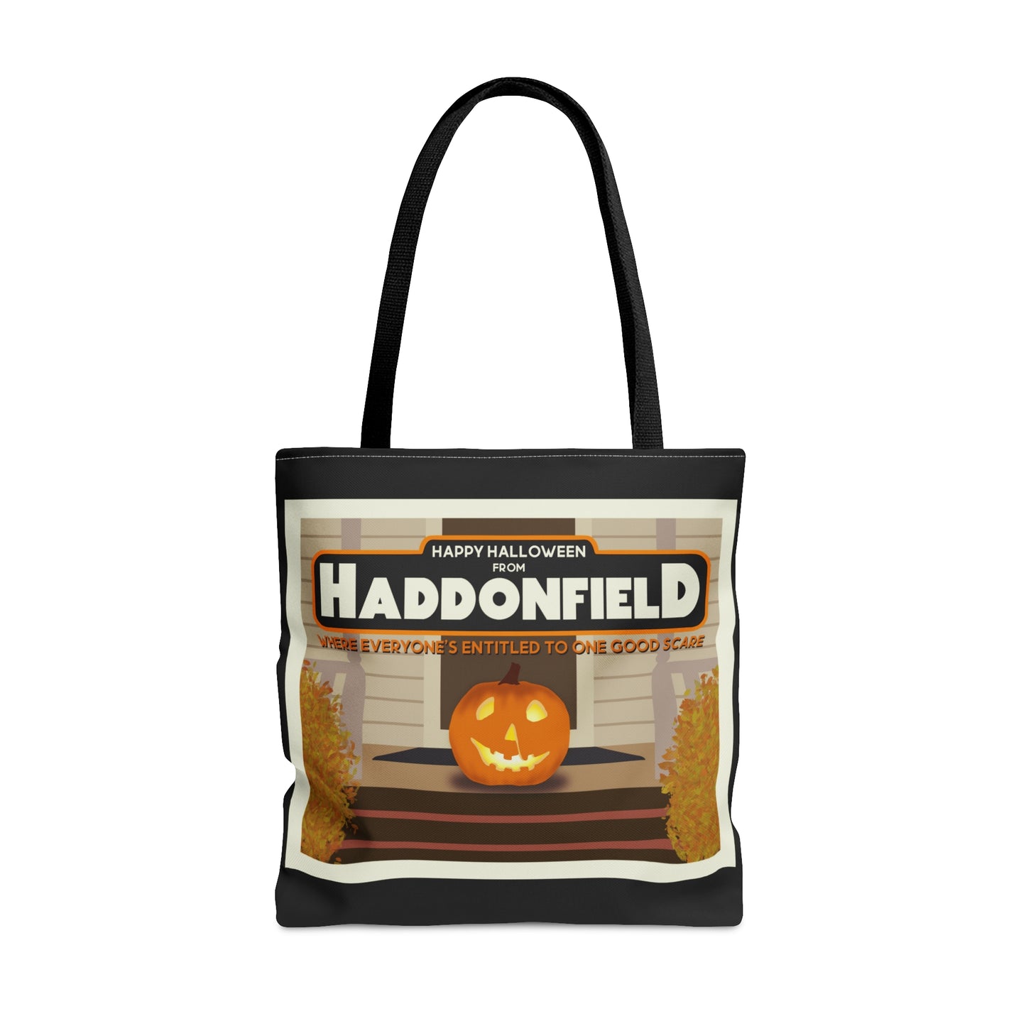 Haddonfield Halloween Tote Bag (Black)