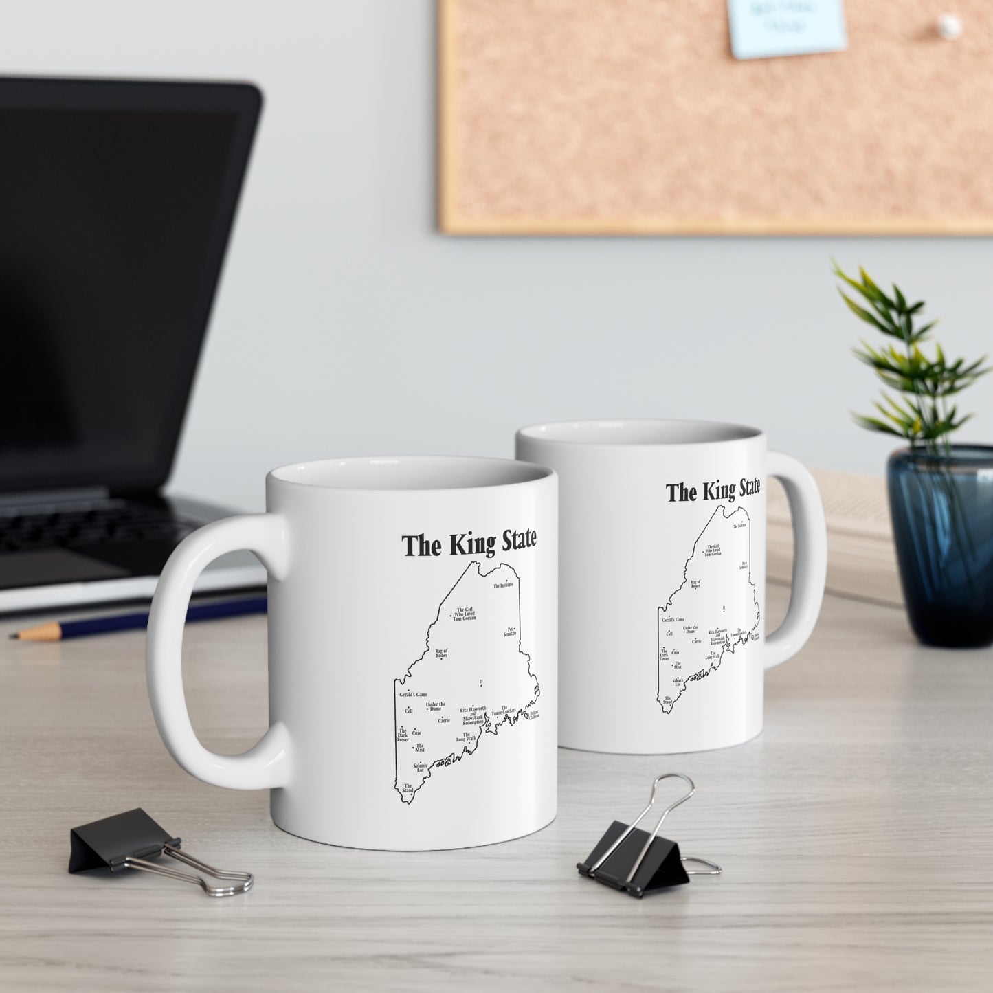 The King State Ceramic Mug