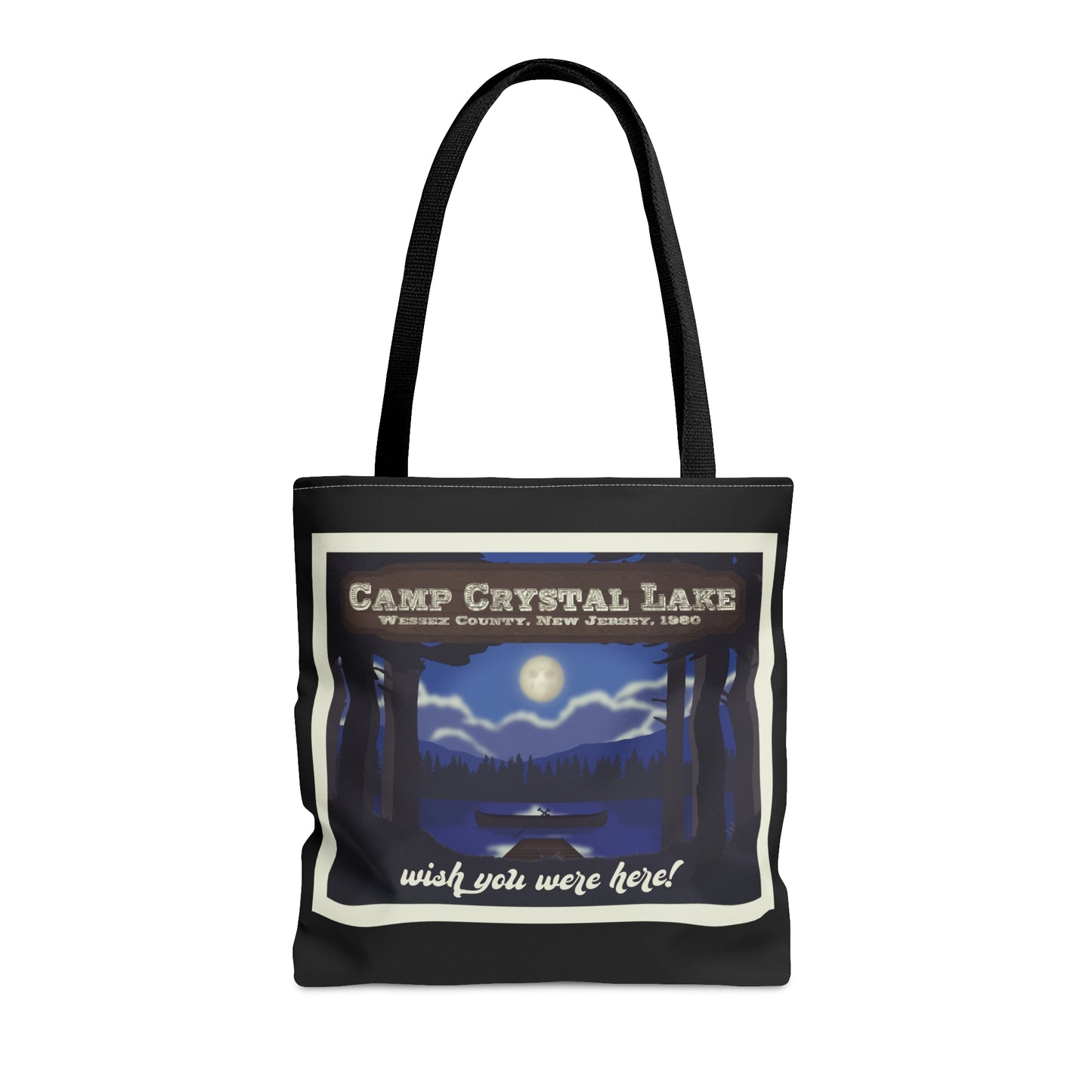 Camp Crystal Lake Tote Bag (Black)