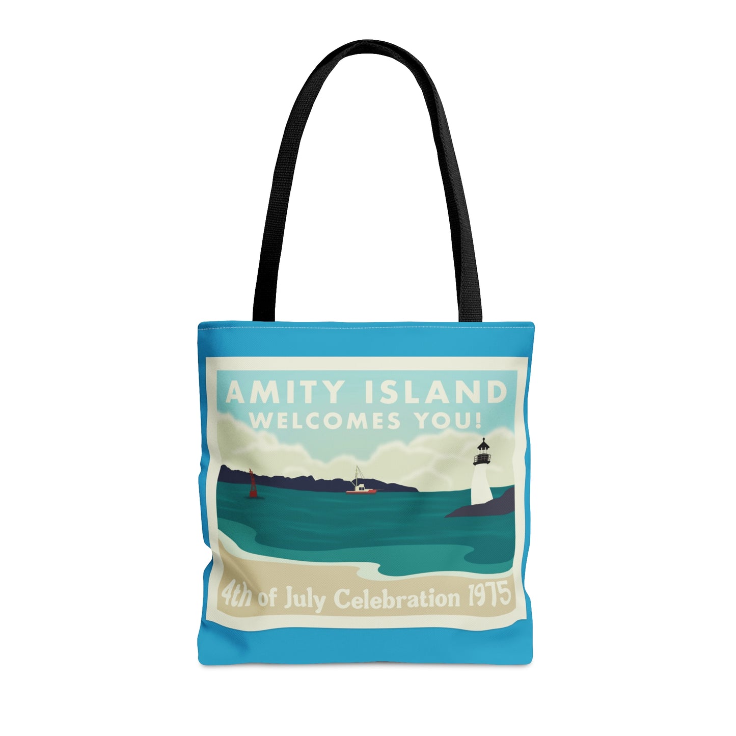 Amity Island Tote Bag (Color)