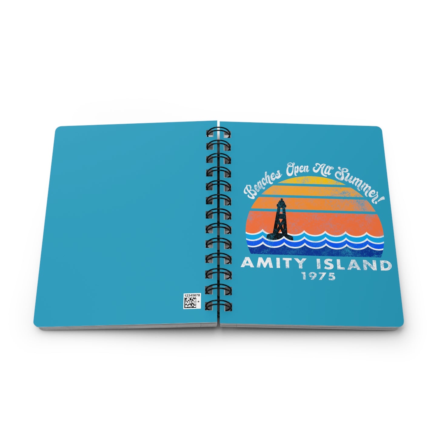 Amity Island Spiral Bound Notebook