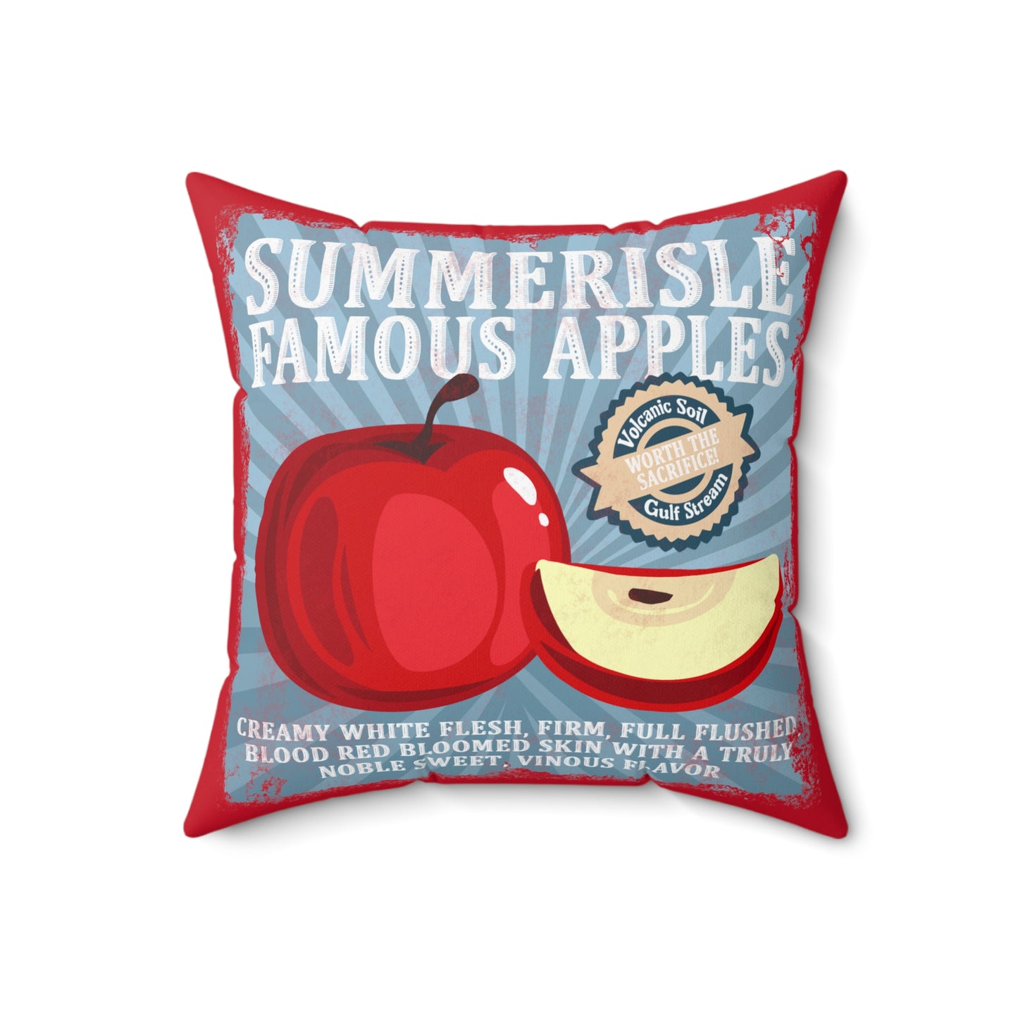 Summerisle Apples Throw Pillow