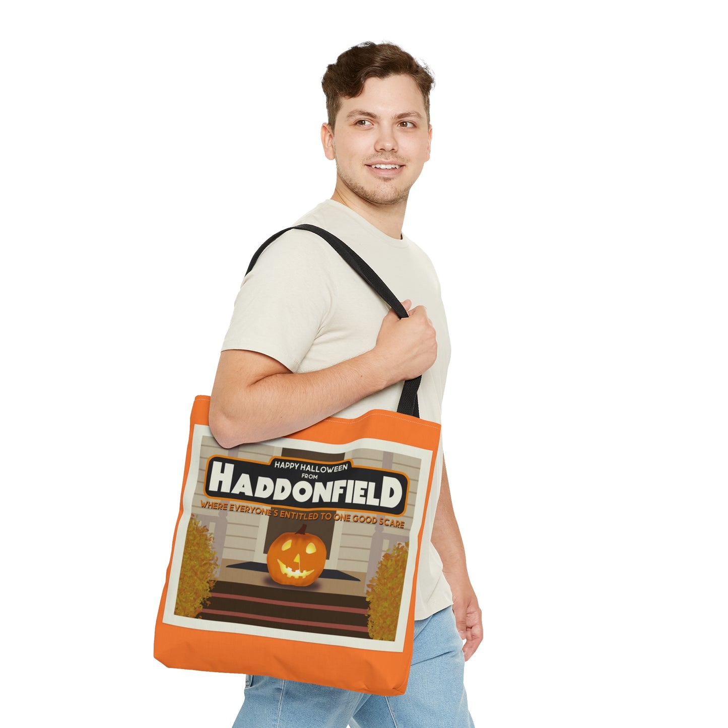 Haddonfield Halloween Tote Bag (Color)
