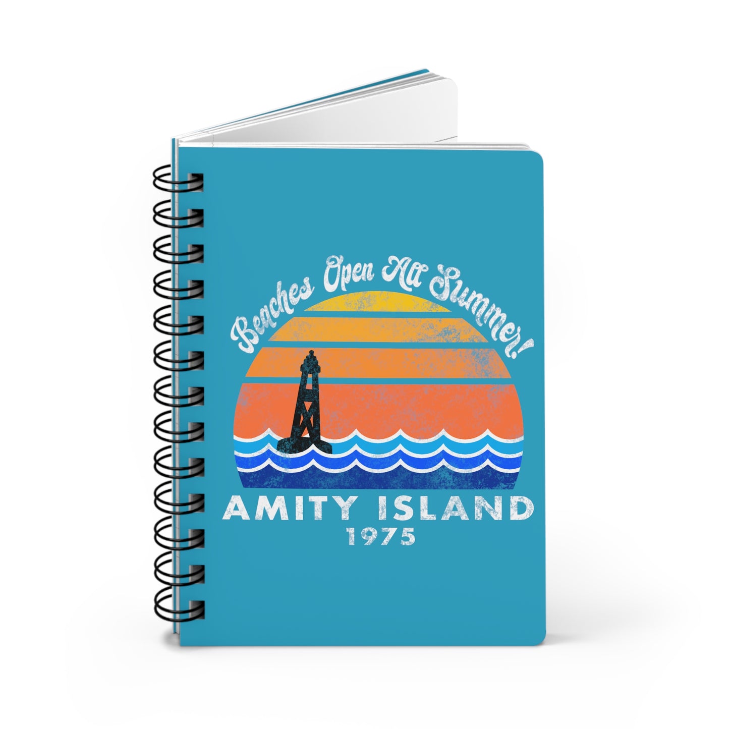 Amity Island Spiral Bound Notebook