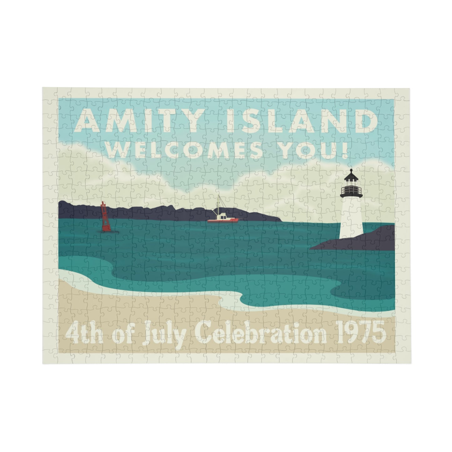 Amity Island Puzzle (500 or 1000 Piece)