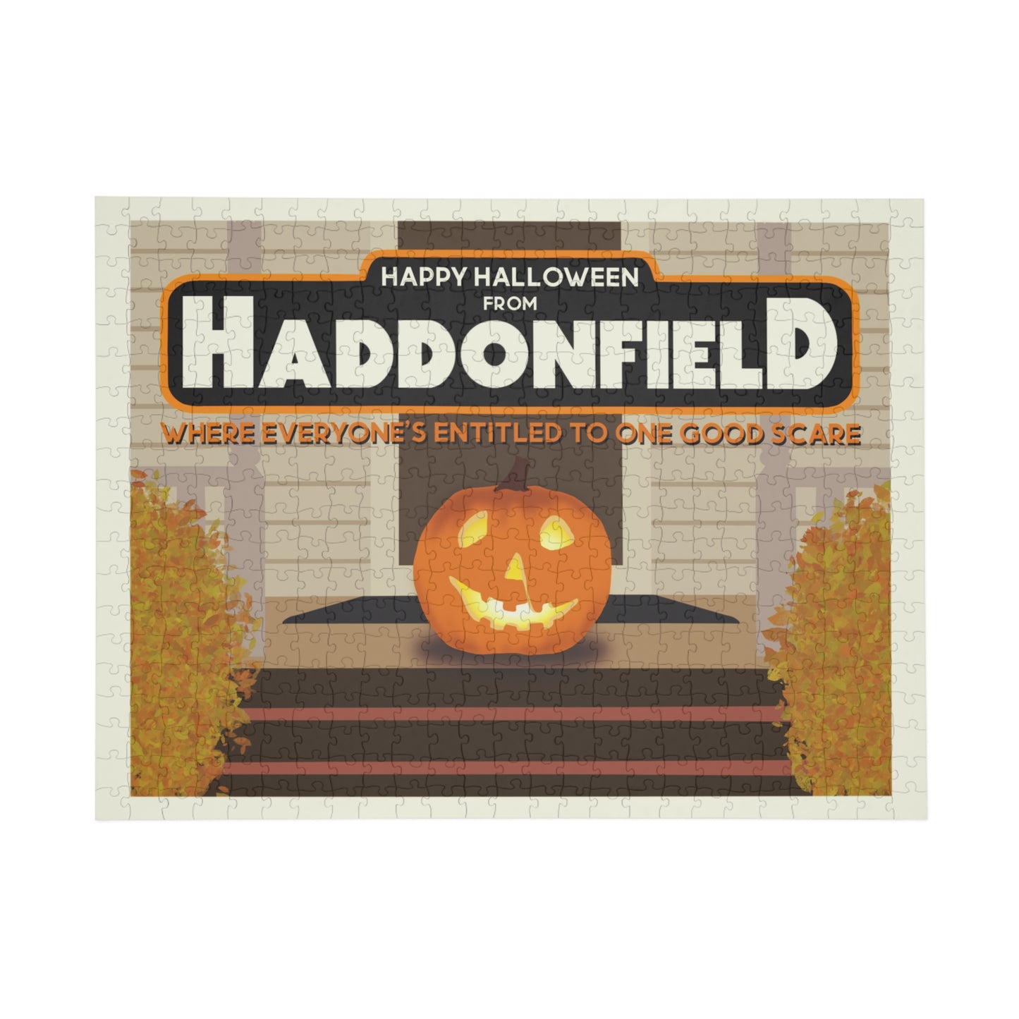 Haddonfield Halloween Puzzle (500 or 1000 Piece)