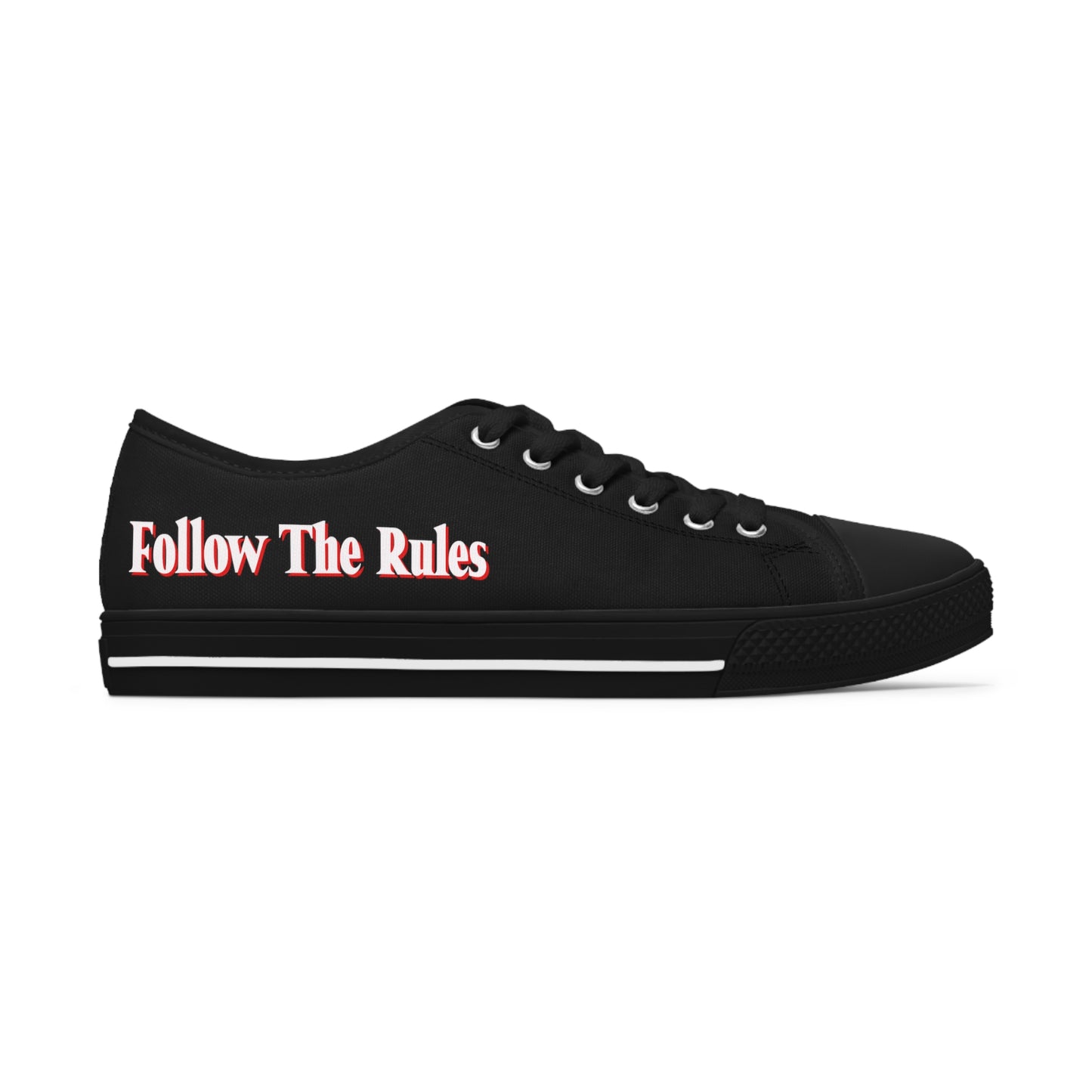 The Rules Women's Low Top Sneakers