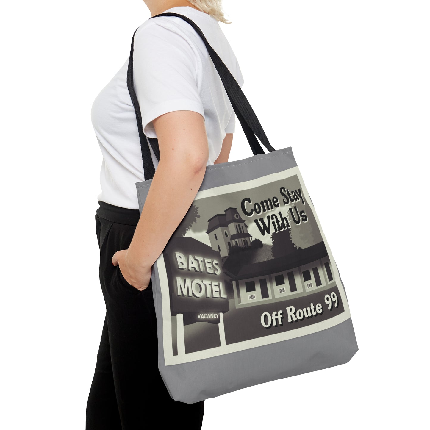 Bates Motel Tourism Tote Bag (Color)