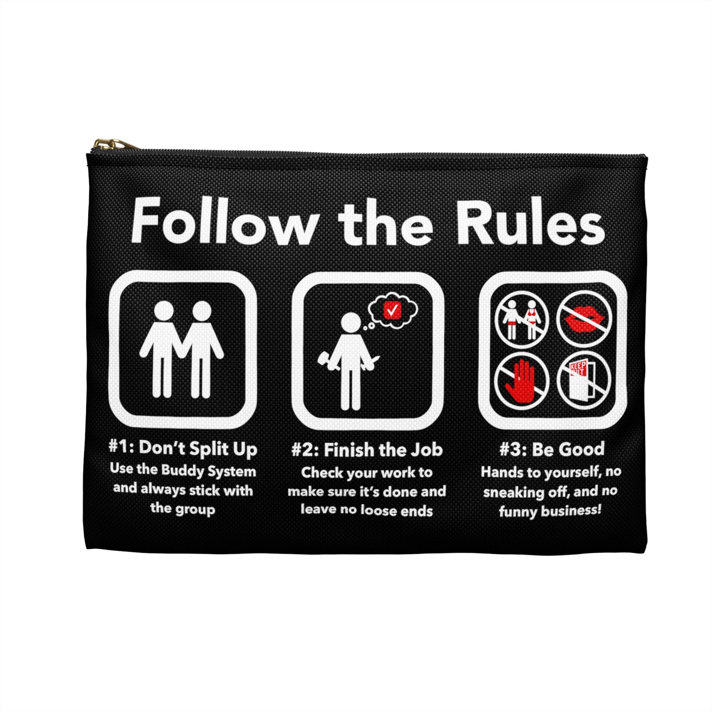 The Rules Pencil Case