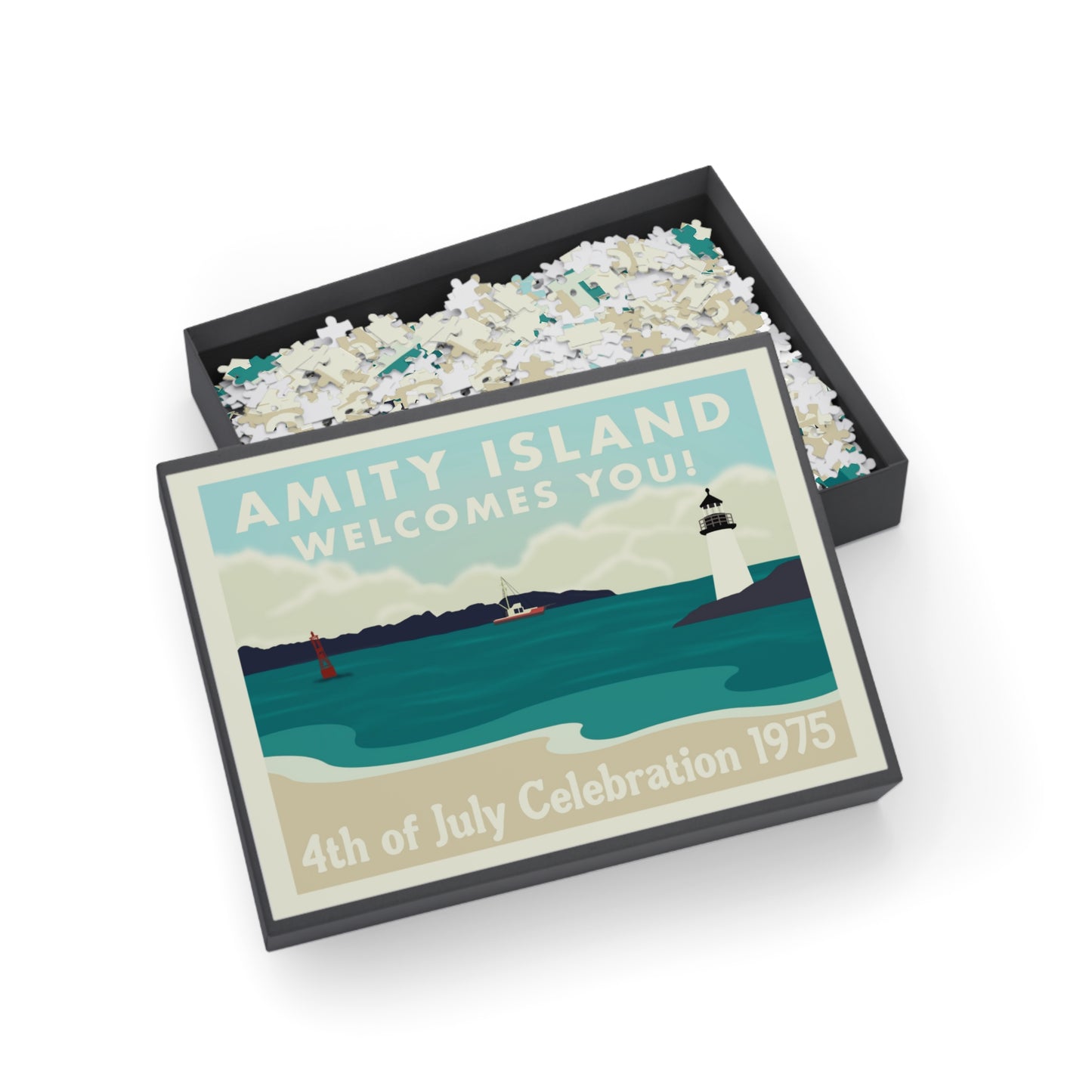 Amity Island Puzzle (500 or 1000 Piece)