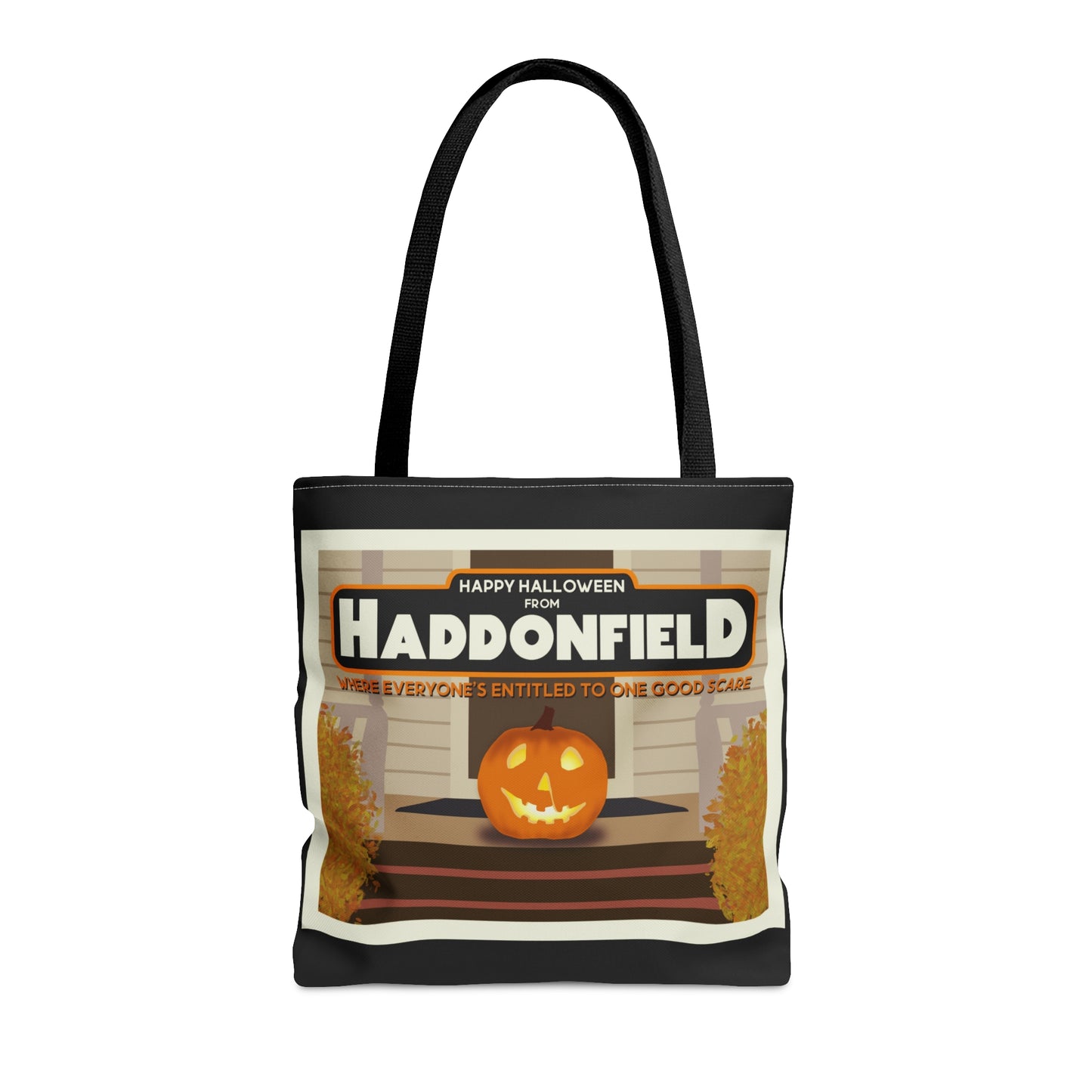 Haddonfield Halloween Tote Bag (Black)