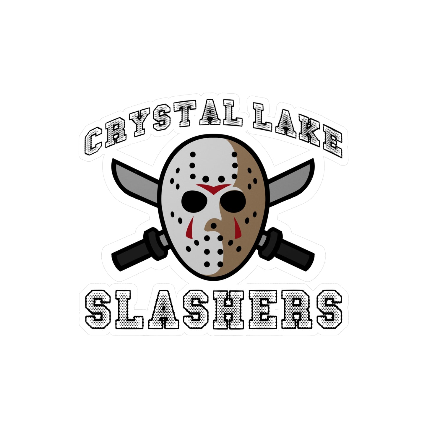Crystal Lake Slashers Vinyl Decal