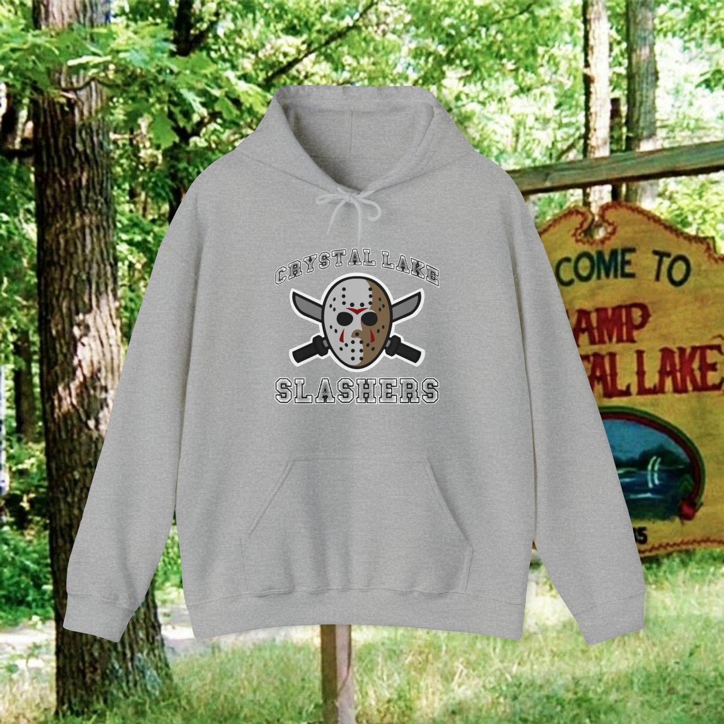 Crystal Lake Slashers Hooded Sweatshirt