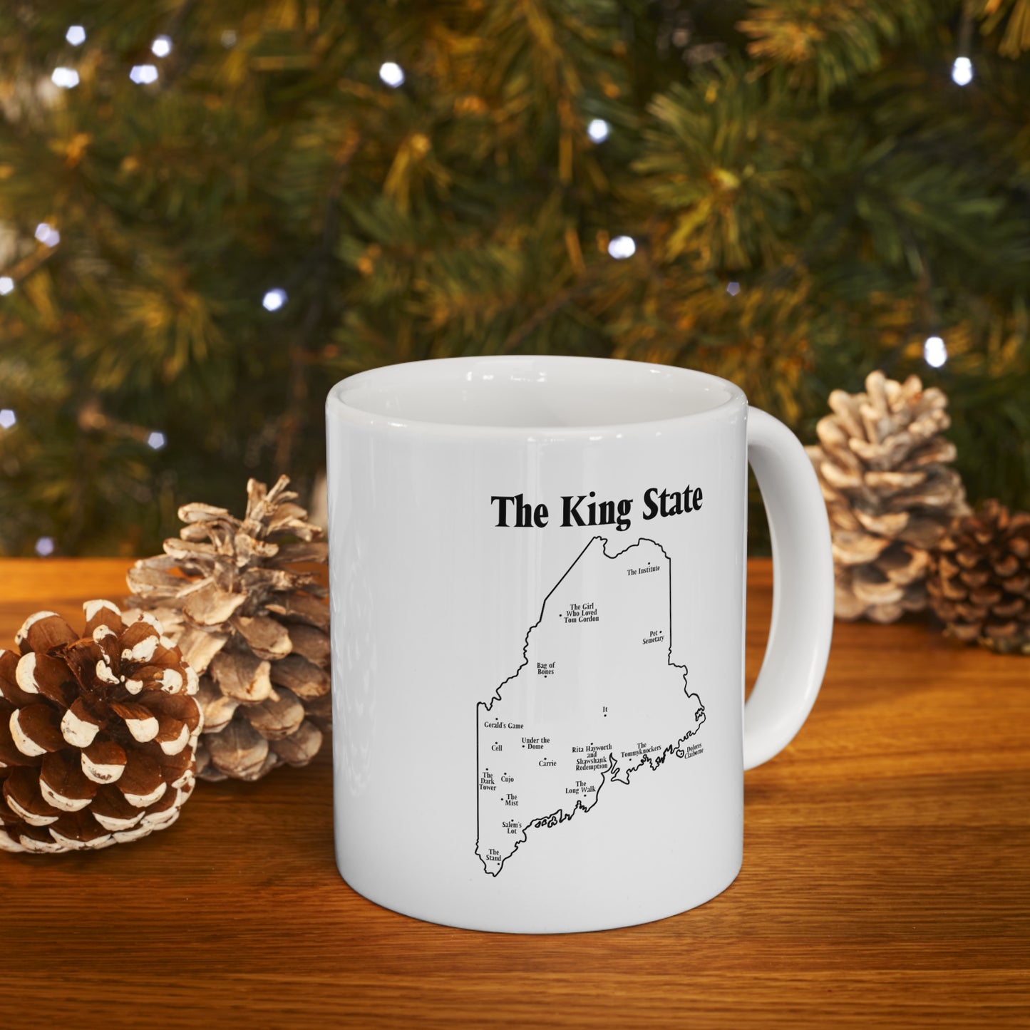 The King State Ceramic Mug