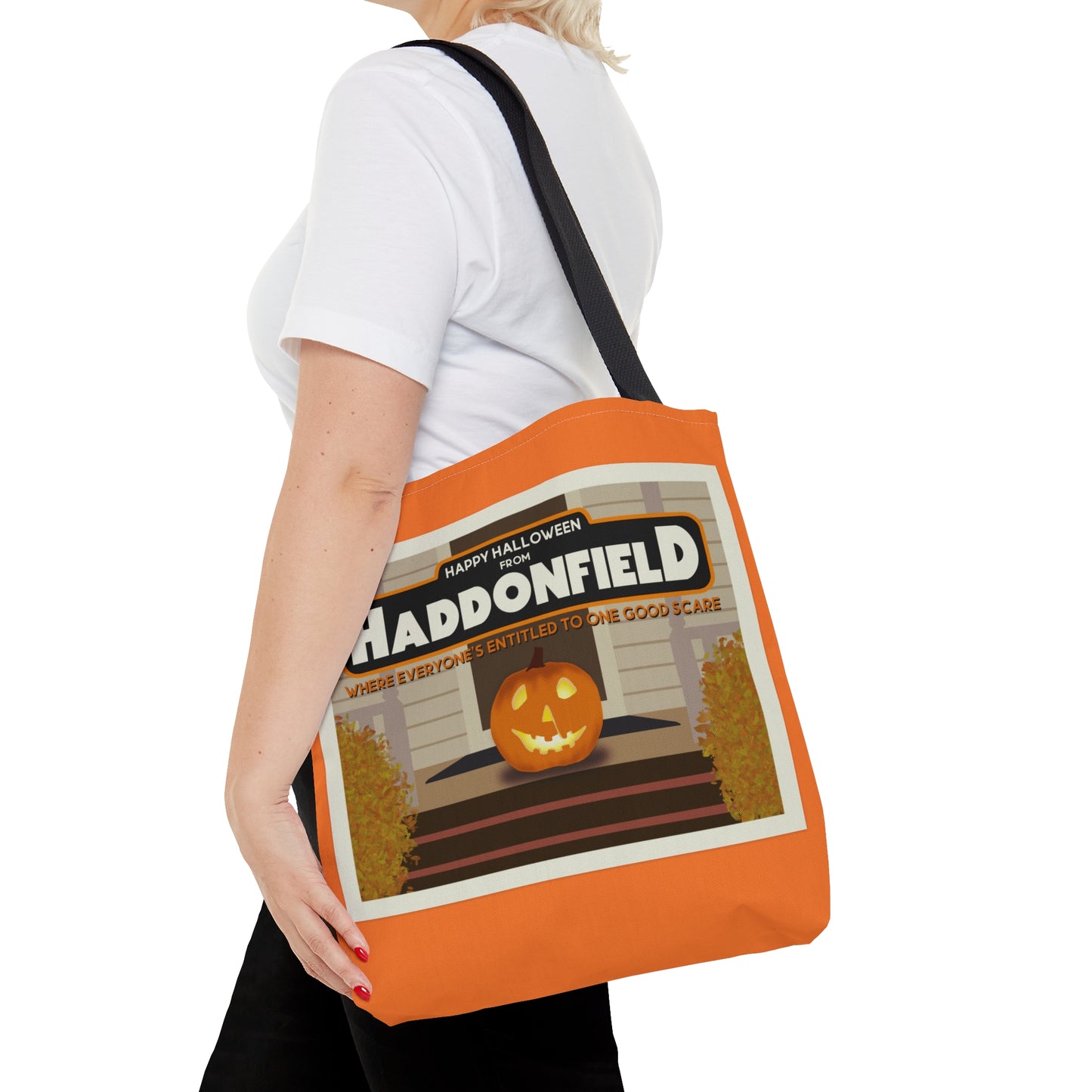 Haddonfield Halloween Tote Bag (Color)
