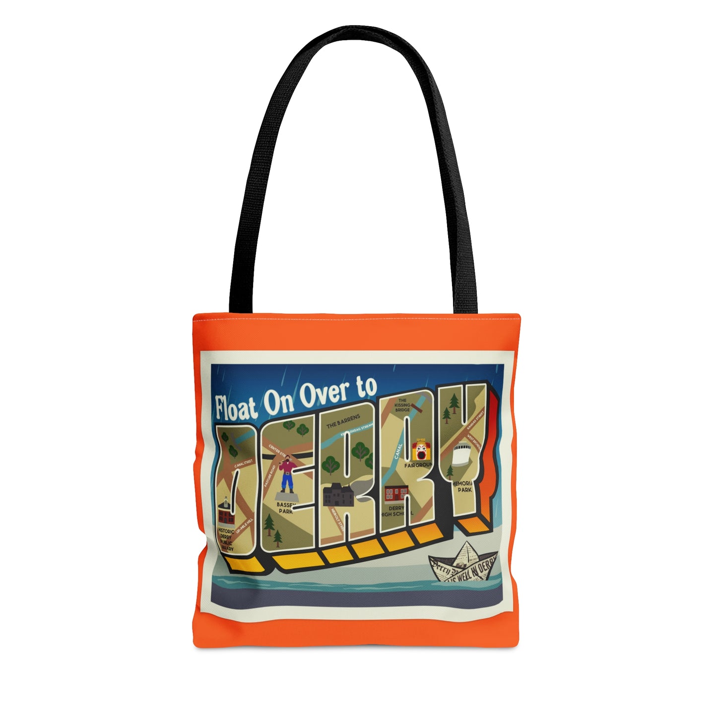 Float on Over Tote Bag (Color)