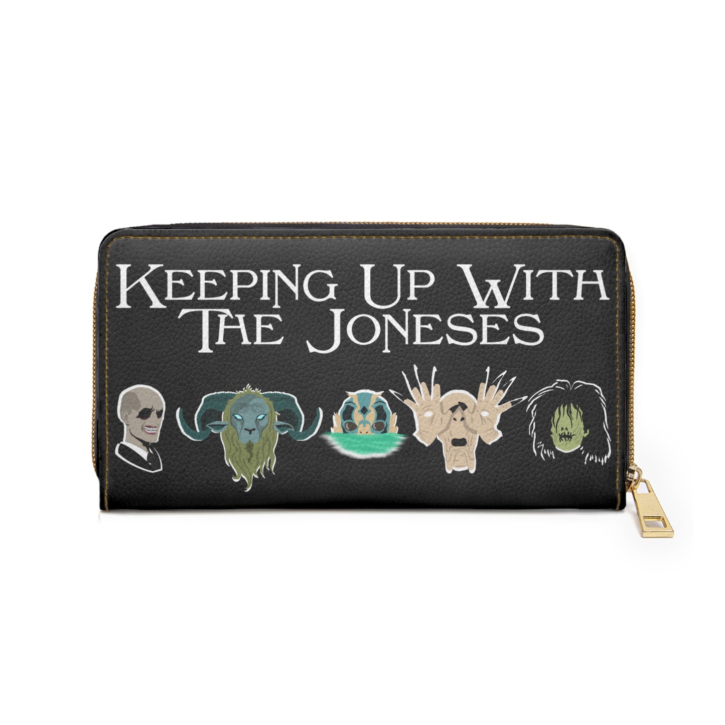 Keeping Up With The Joneses Zipper Wallet