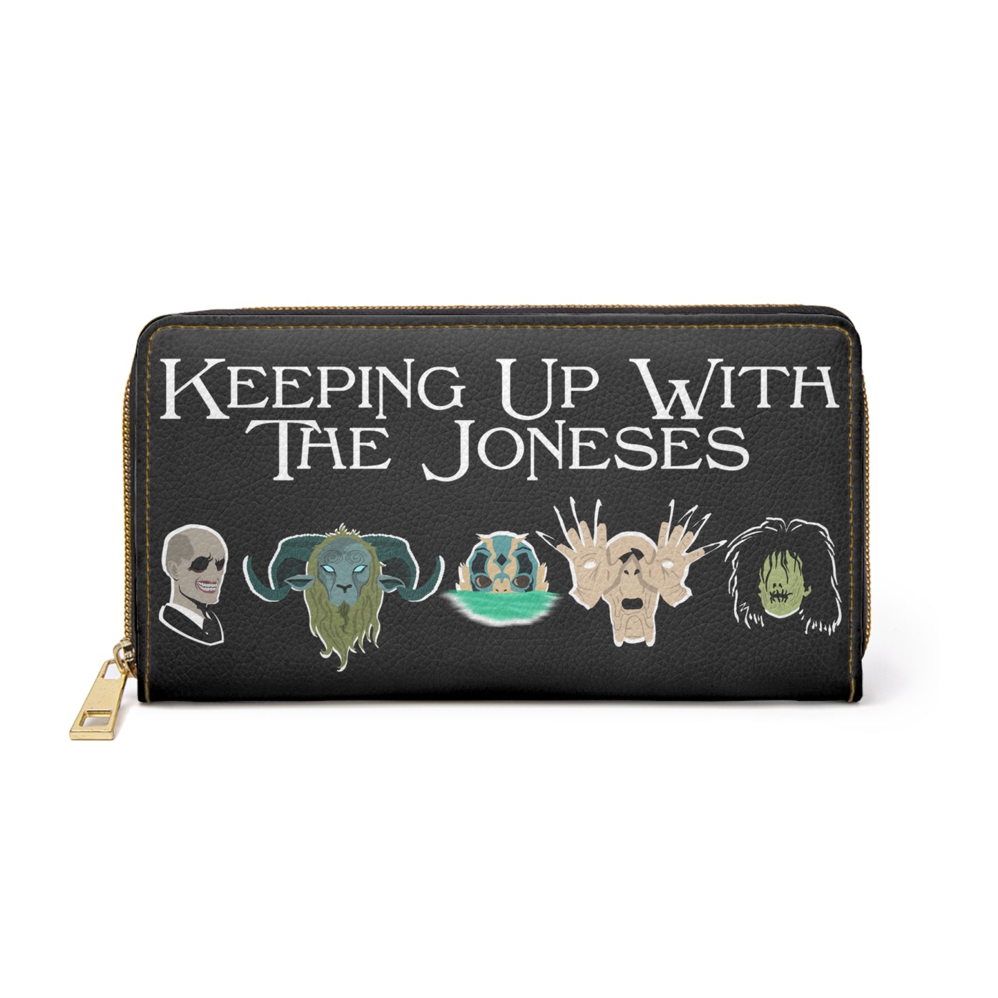 Keeping Up With The Joneses Zipper Wallet