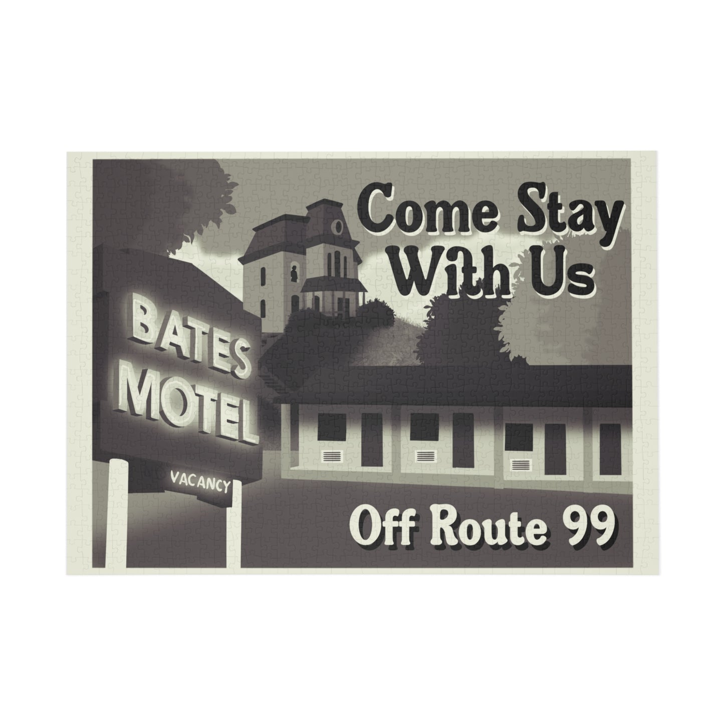 Bates Motel Puzzle (500 or 1000 Piece)