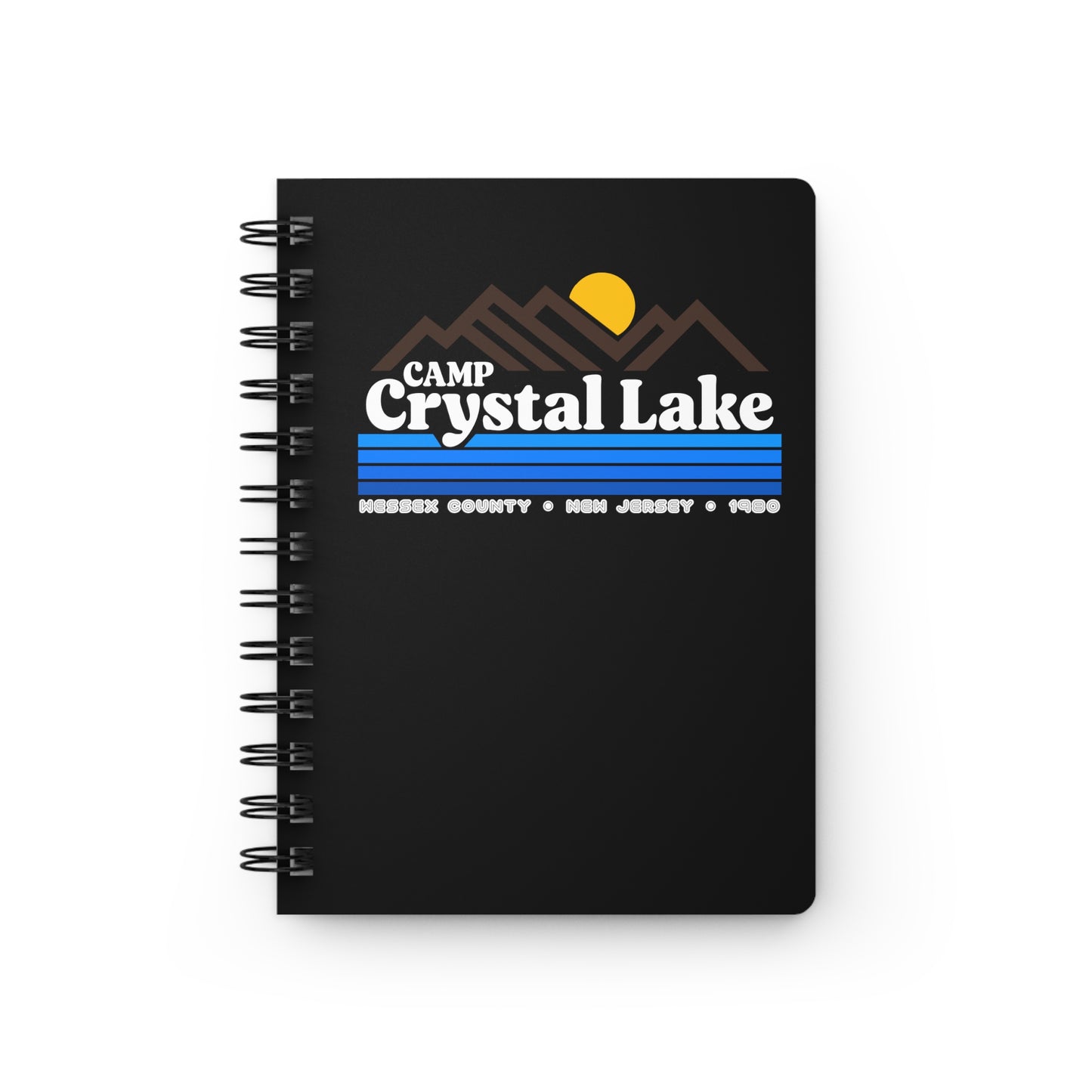 Camp Crystal Lake Spiral Bound Notebook